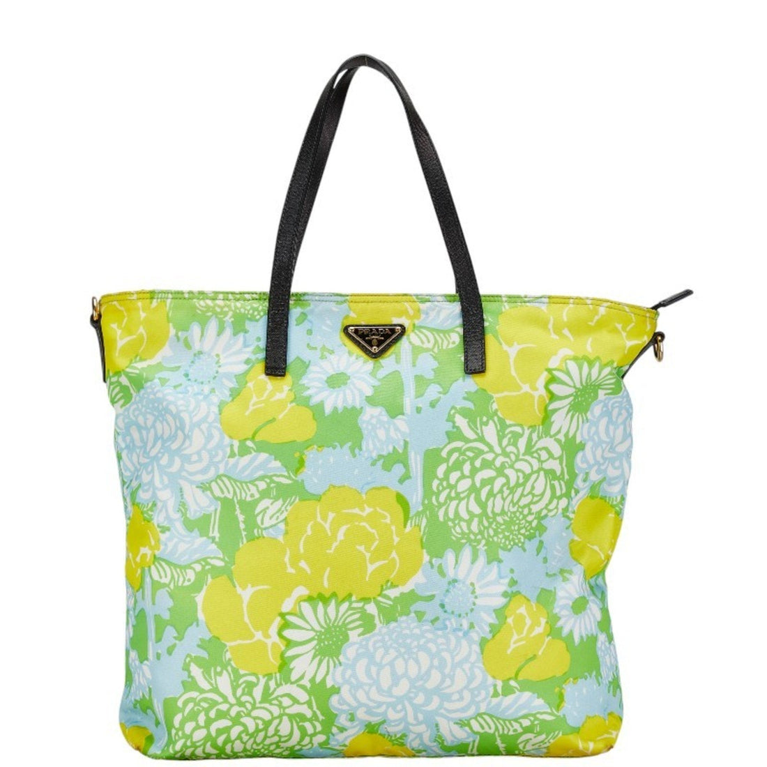 Synthetic Multicolour Tote Bag with Minor Wear