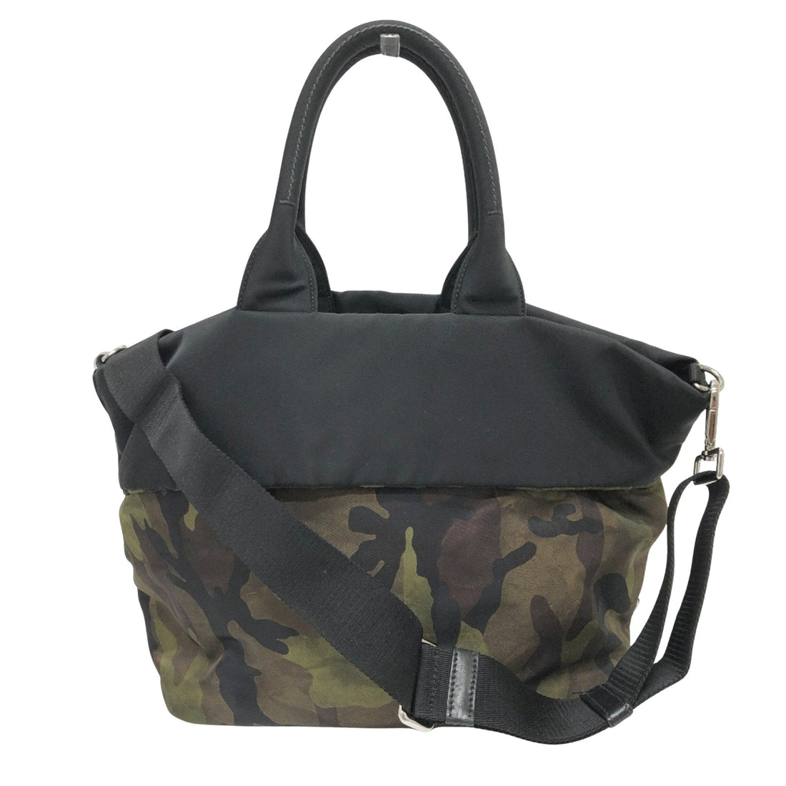 Synthetic Material Tote Bag with Clochette and Dust Bag from Italy