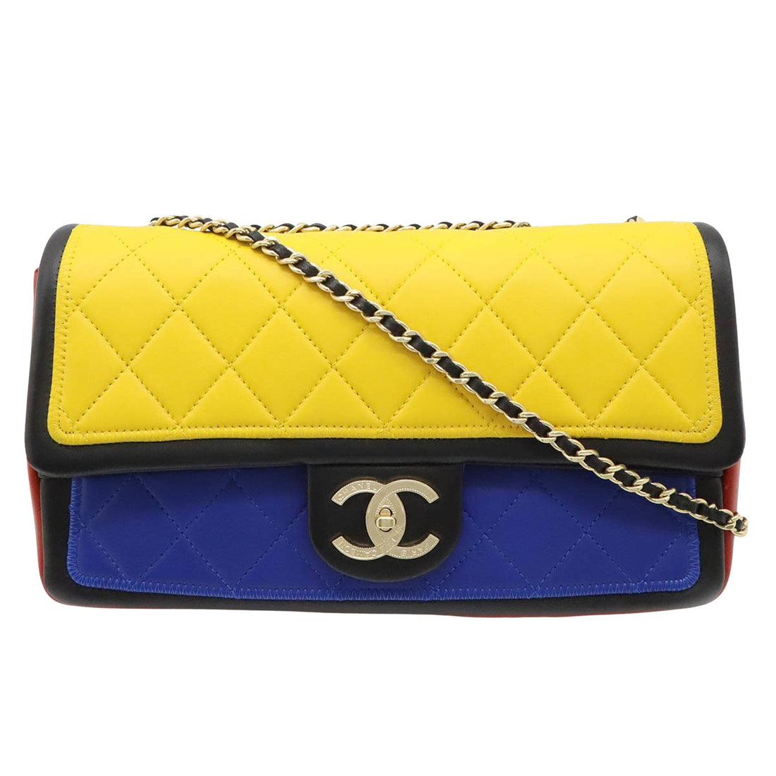 Timeless Single Flap Leather Bag with Dust Bag