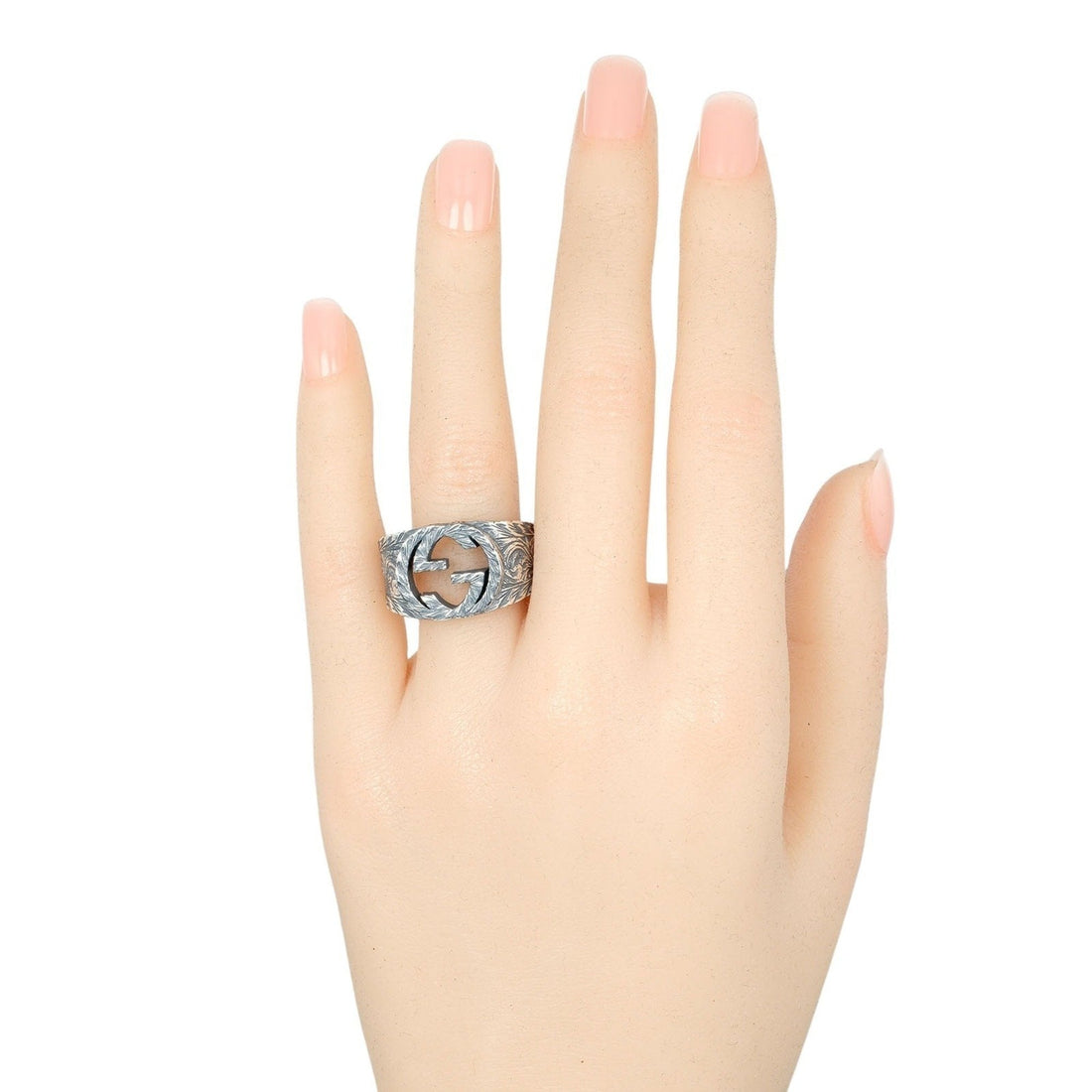 Arabesque Silver Design Ring