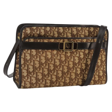 Trotter Canvas Shoulder Bag with Gold-Tone Accents