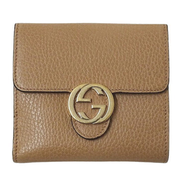 Interlocking G Leather Wallet with Box and Dust Bag