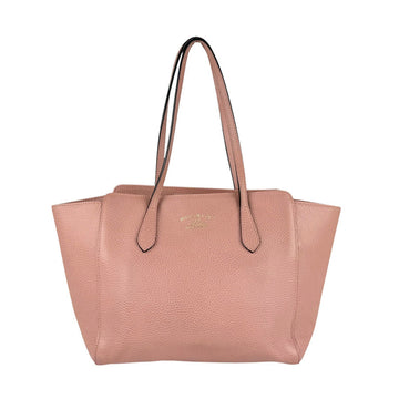 Leather Swing Tote Bag with Minor Signs of Wear