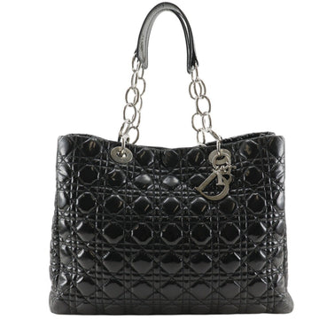 Leather Lady Dior Handbag with Guarantee Card