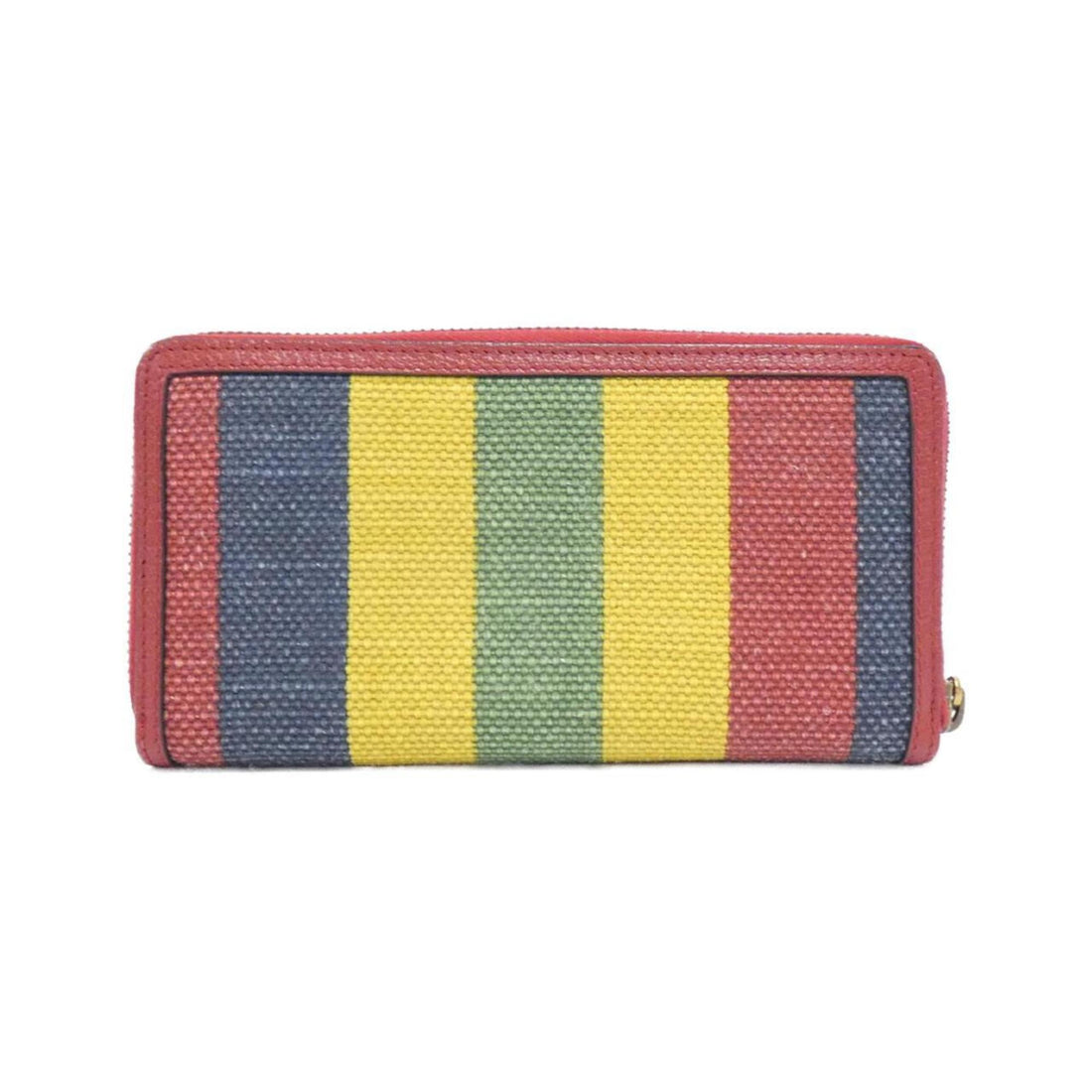 Canvas Ophidia Clutch with Discolored Metal Fittings