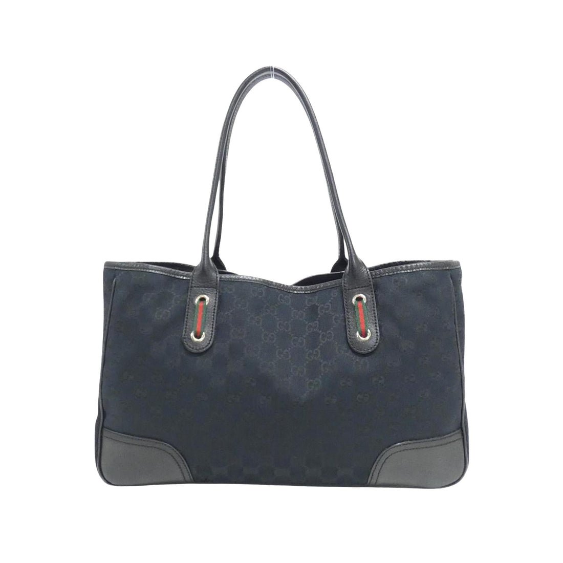 Canvas Tote Bag with Slight Discoloration and Rubbing