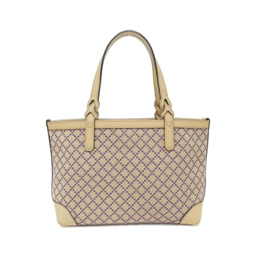 Canvas Diamante Handbag with Minor Stains and Rubbed Corners