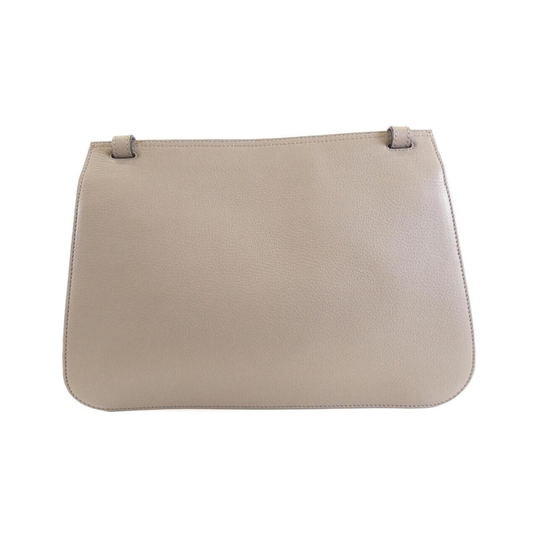 Leather Bamboo Handle Tote Bag
