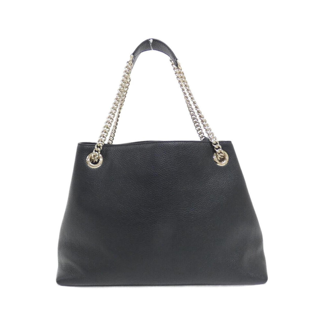 Gucci Leather Tote Bag with Chain Strap
