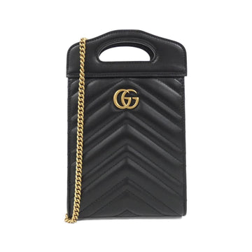 Leather Marmont Shoulder Bag with Box and Dust Bag