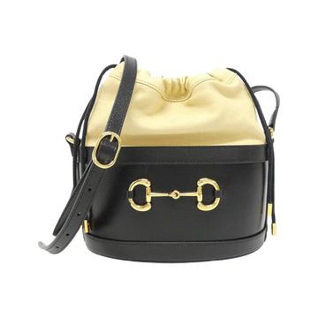 Leather Horsebit Bag with Metal Fittings