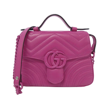 Leather Marmont Shoulder Bag with Dust Bag