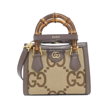 Canvas Shoulder Bag with Box and Dust Bag