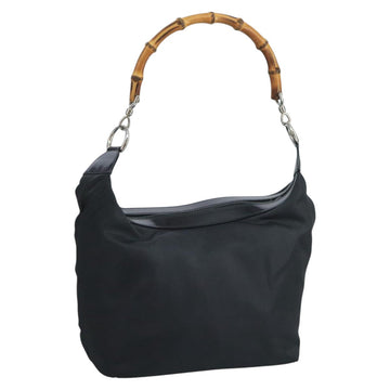 Bamboo Synthetic Material Handbag with Handle Drop