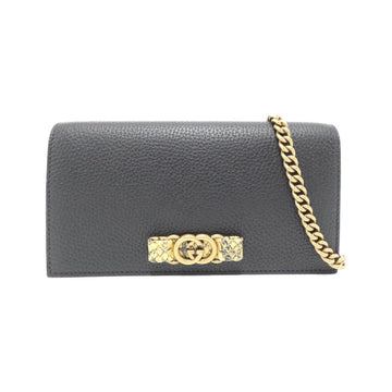 Interlocking G Leather Wallet with Dust Bag