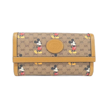 Disney X Gucci Canvas Wallet with Box and Dust Bag