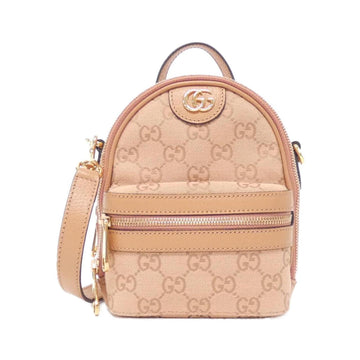 Ophidia Canvas Shoulder Bag with Dust Bag and Strap