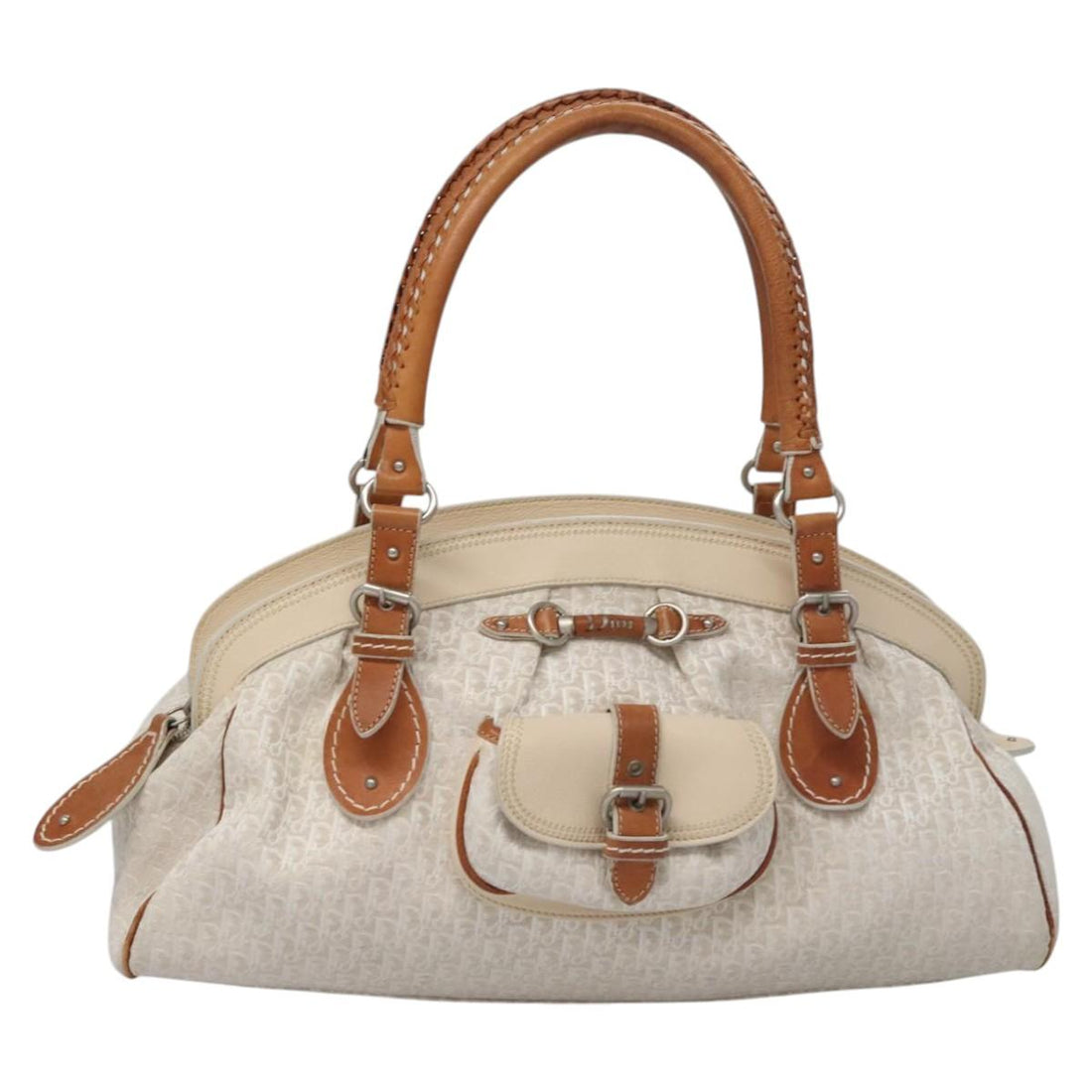 Canvas Tote Bag with Metal Fittings