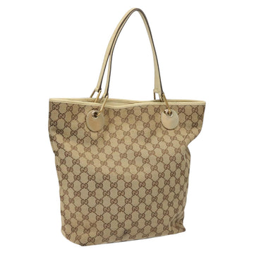 GG Canvas Tote Bag in Canvas Material