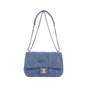 Classic Flap Denim Shoulder Bag