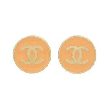 Chanel Logo Stud Earrings