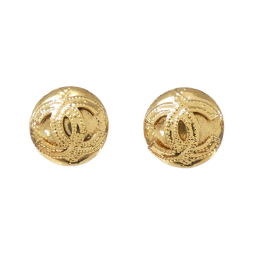 Chanel CC Logo Earrings