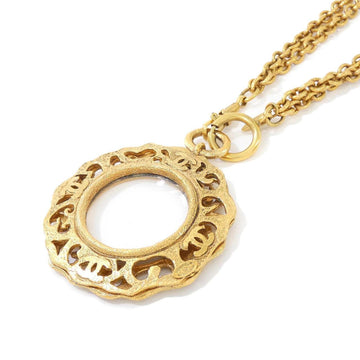 Ornate Magnifying Glass Pendant Necklace