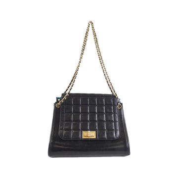 Quilted Lambskin Leather Chain Bag