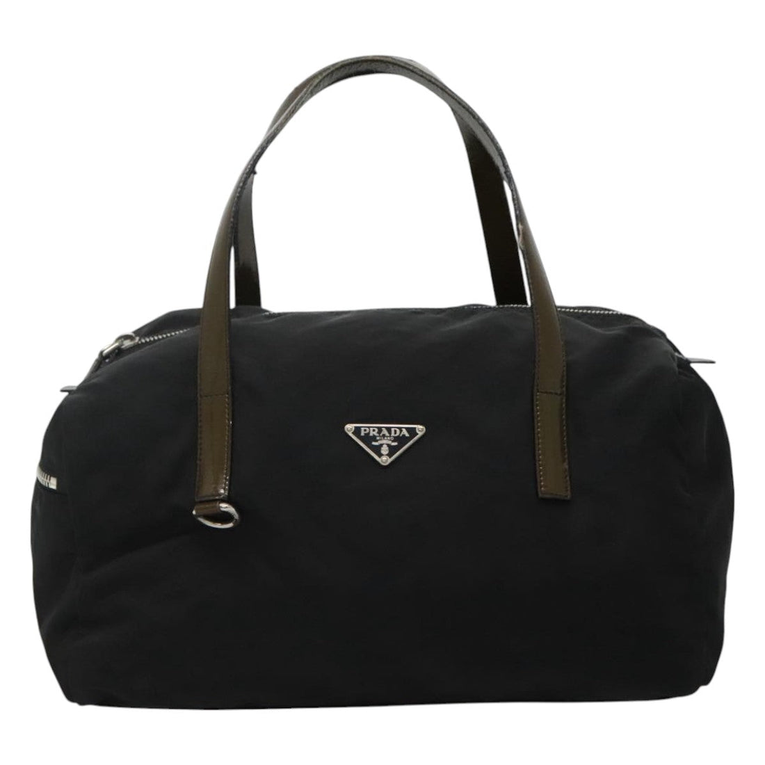 Boston Synthetic Handbag with Slight Rubbing and Storage Smell