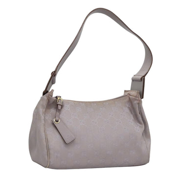 Canvas Shoulder Bag with Logo Detailing