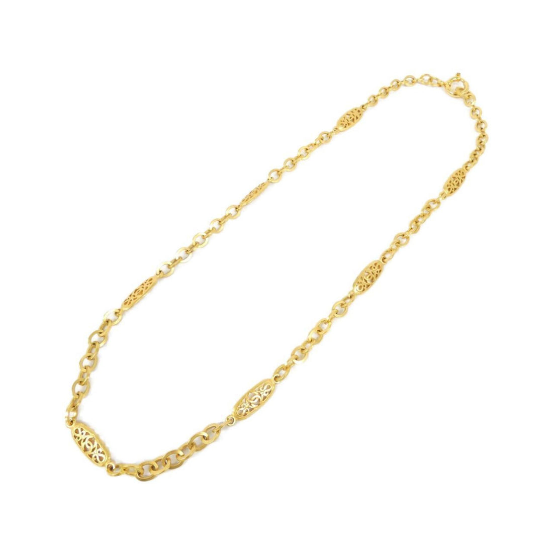 Chain Necklace Filigree Design