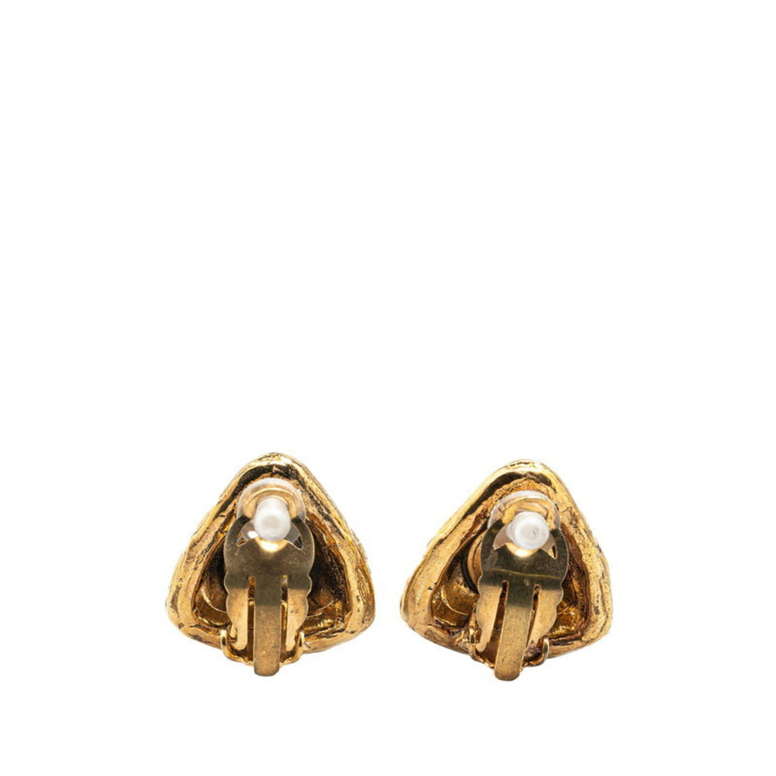 Triangle Clipon Earrings