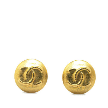 Chanel CC Logo Earrings