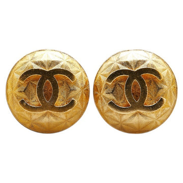 Chanel CC Logo Earrings