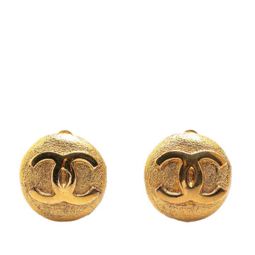 Chanel CC Logo Earrings