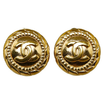 Chanel CC Logo Earrings