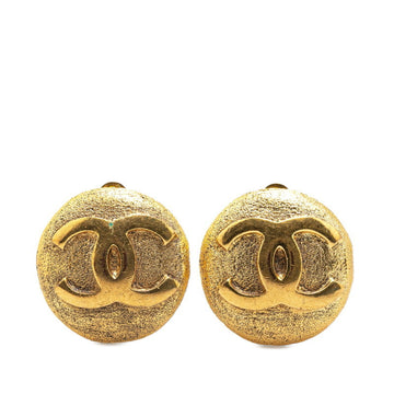Chanel CC Logo Earrings