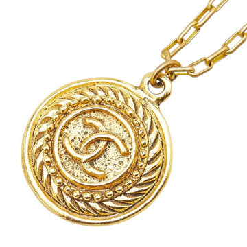 Chanel Logo Medallion Necklace