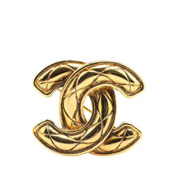 Chanel CC Logo Brooch