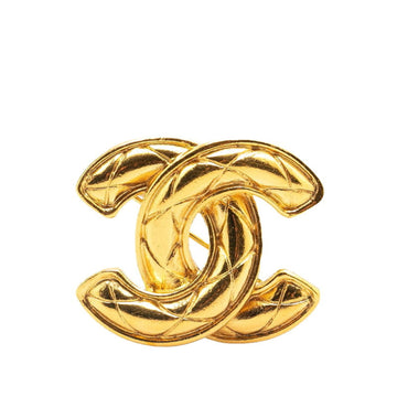 Chanel CC Logo Brooch