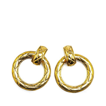 Gold Circle Earrings