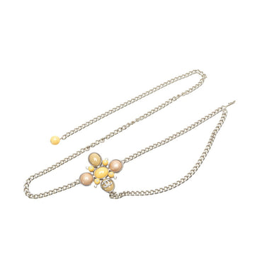 Chain Belt with Resin Flower