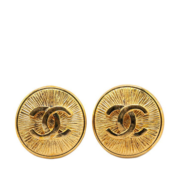 Chanel CC Logo Earrings