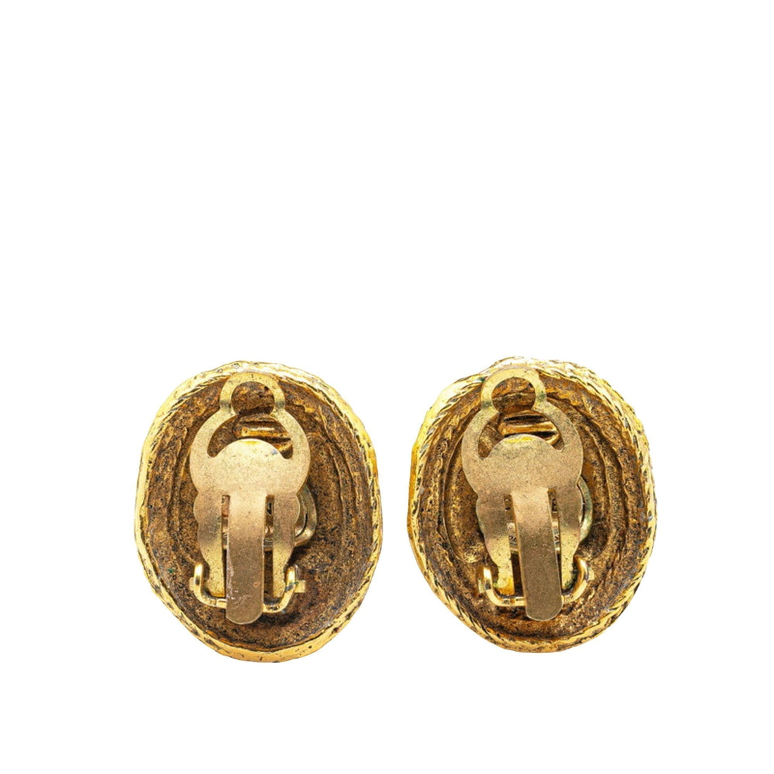 Vintage CC Logo Earrings