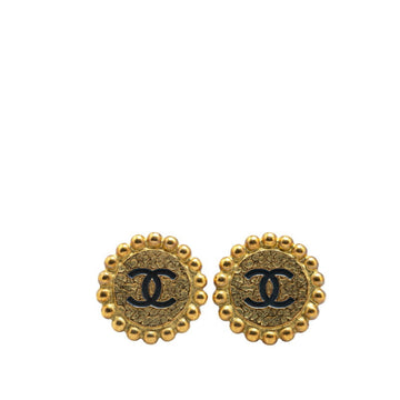 Chanel CC Logo Earrings
