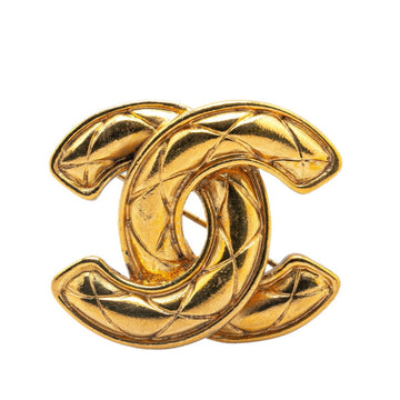 Chanel CC Logo Brooch