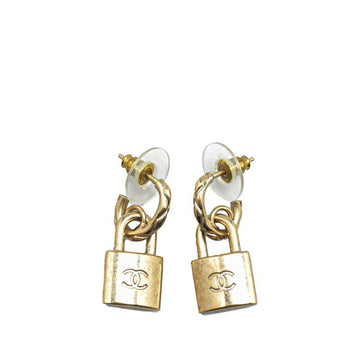 Padlock Drop Earrings