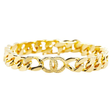 Chanel CC Logo Curb Chain Bracelet