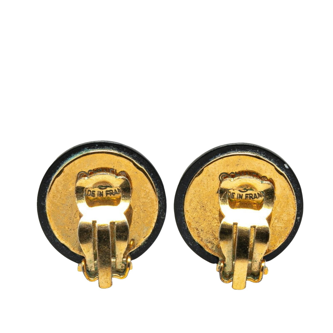 Chanel Quilted Clipon Earrings