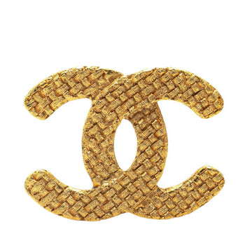 Gold Plated Coco Mark in Good Condition with Box